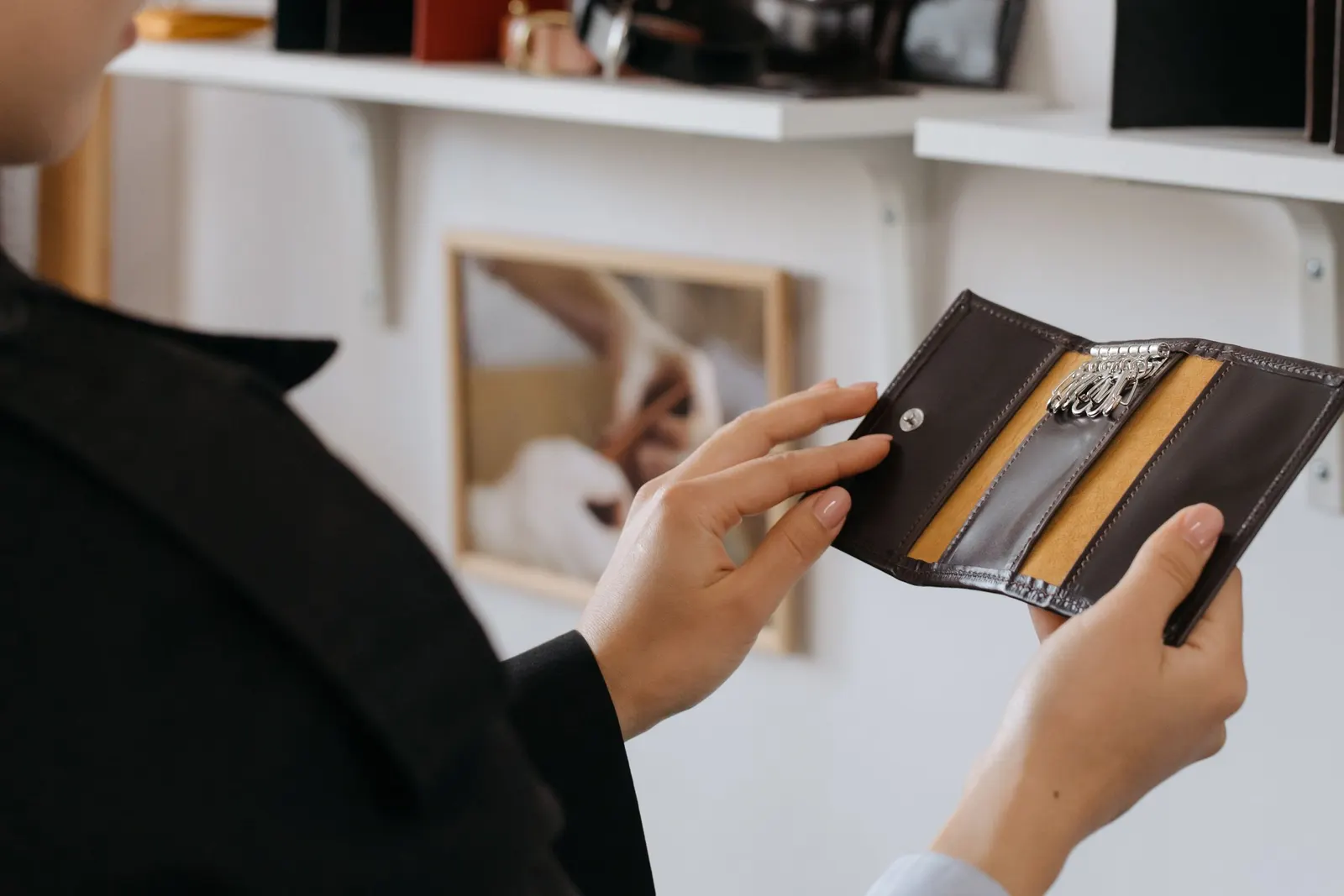 Schlüsseltasche Leder: Etui oder Organizer, 6 Picks