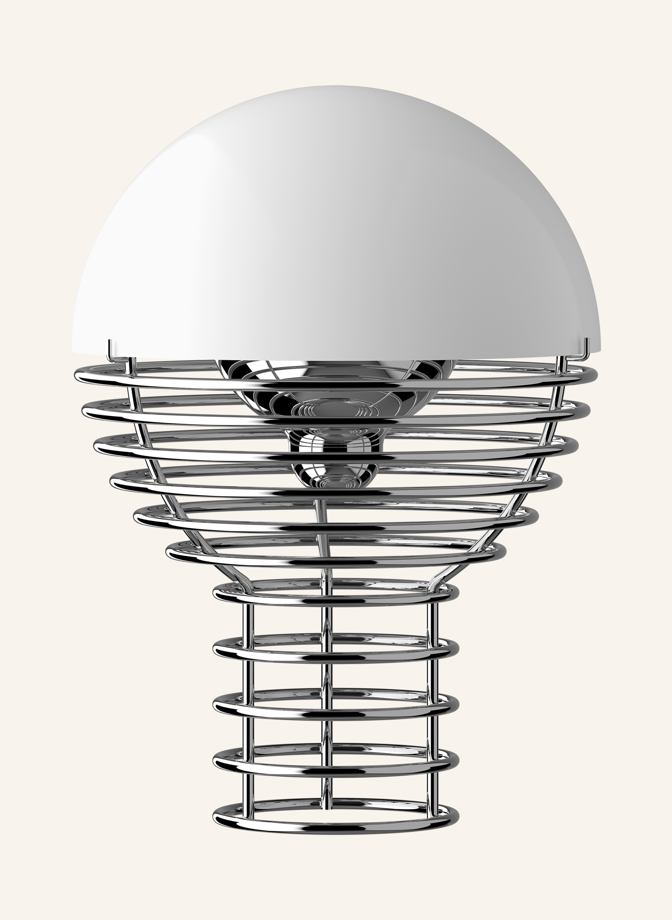 Verpan Tischleuchte Wire weiss