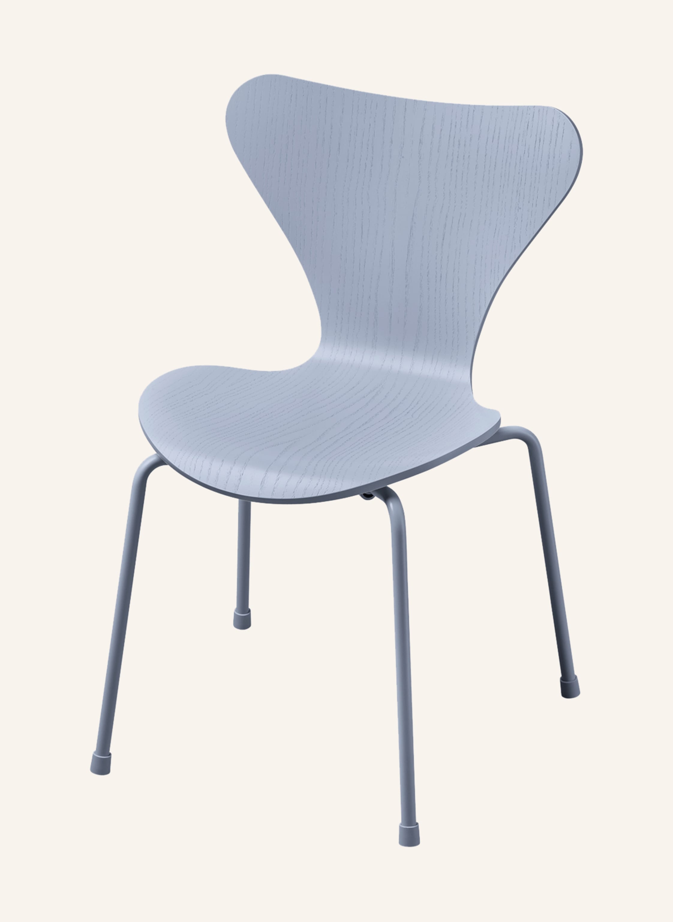 Fritz Hansen Series 7 Kinderstuhl, helllila