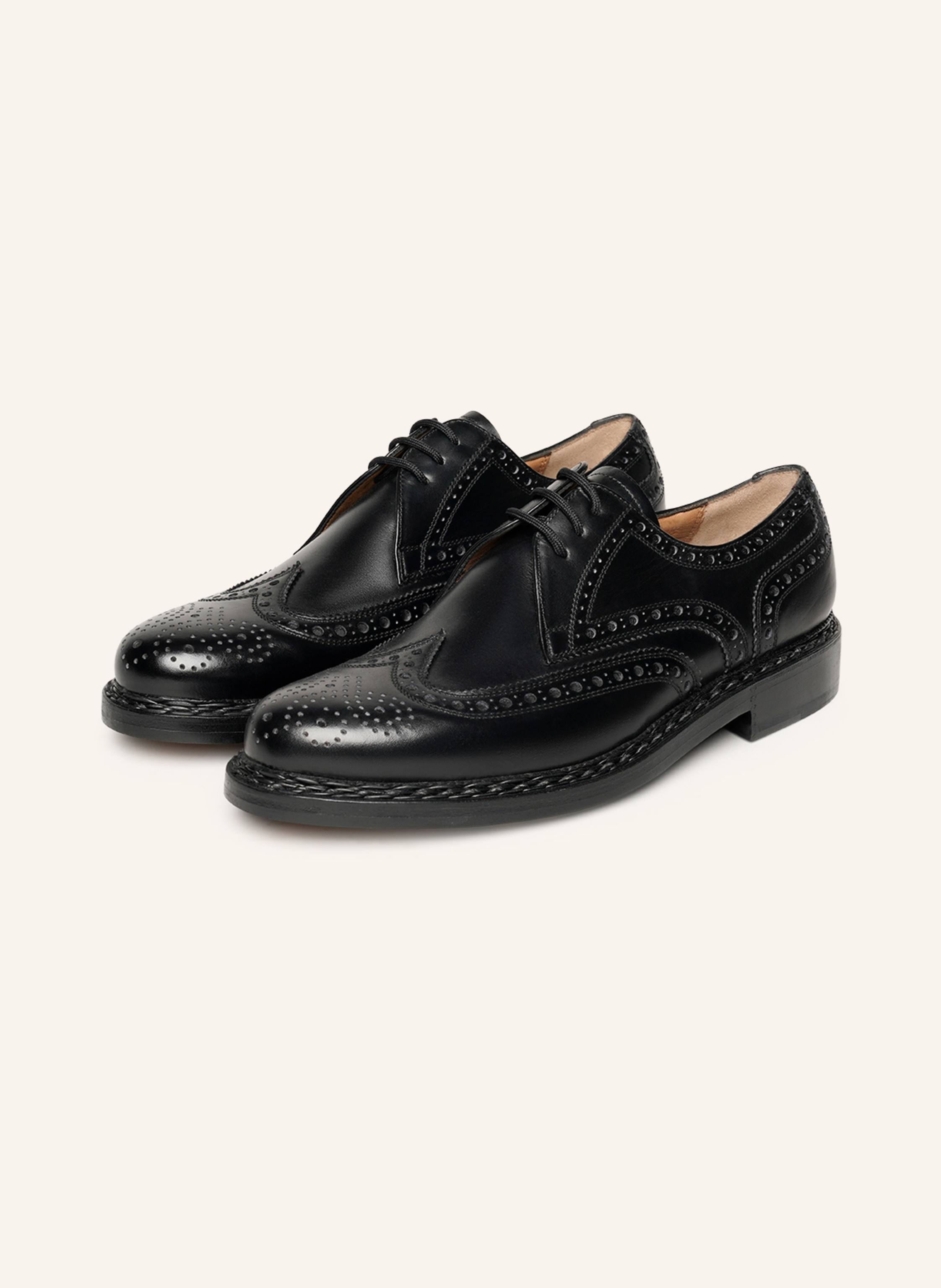 Heinrich Dinkelacker Buda Full-Brogue BC schwarz