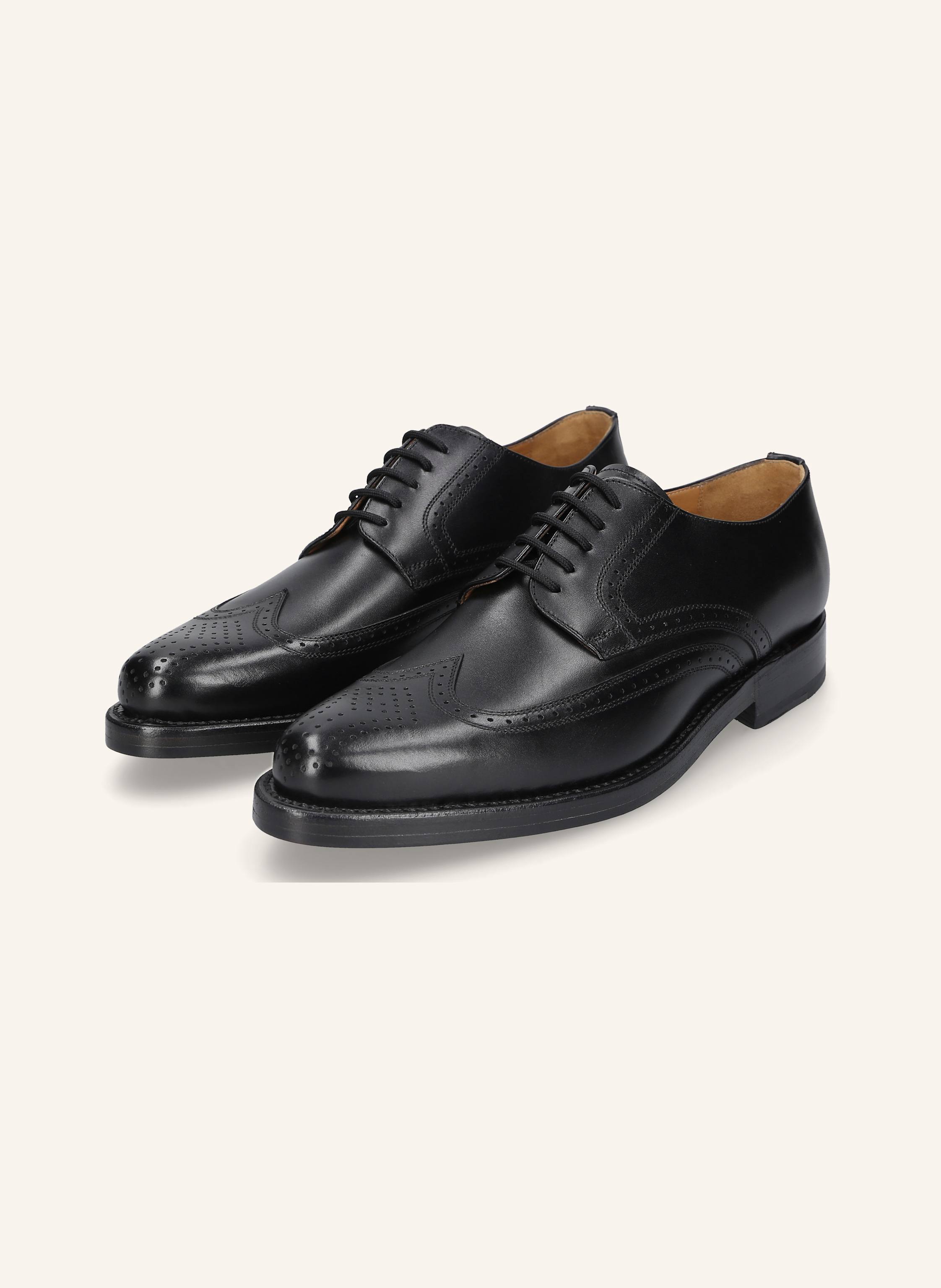 Heinrich Dinkelacker Milano Full-Brogue BC schwarz