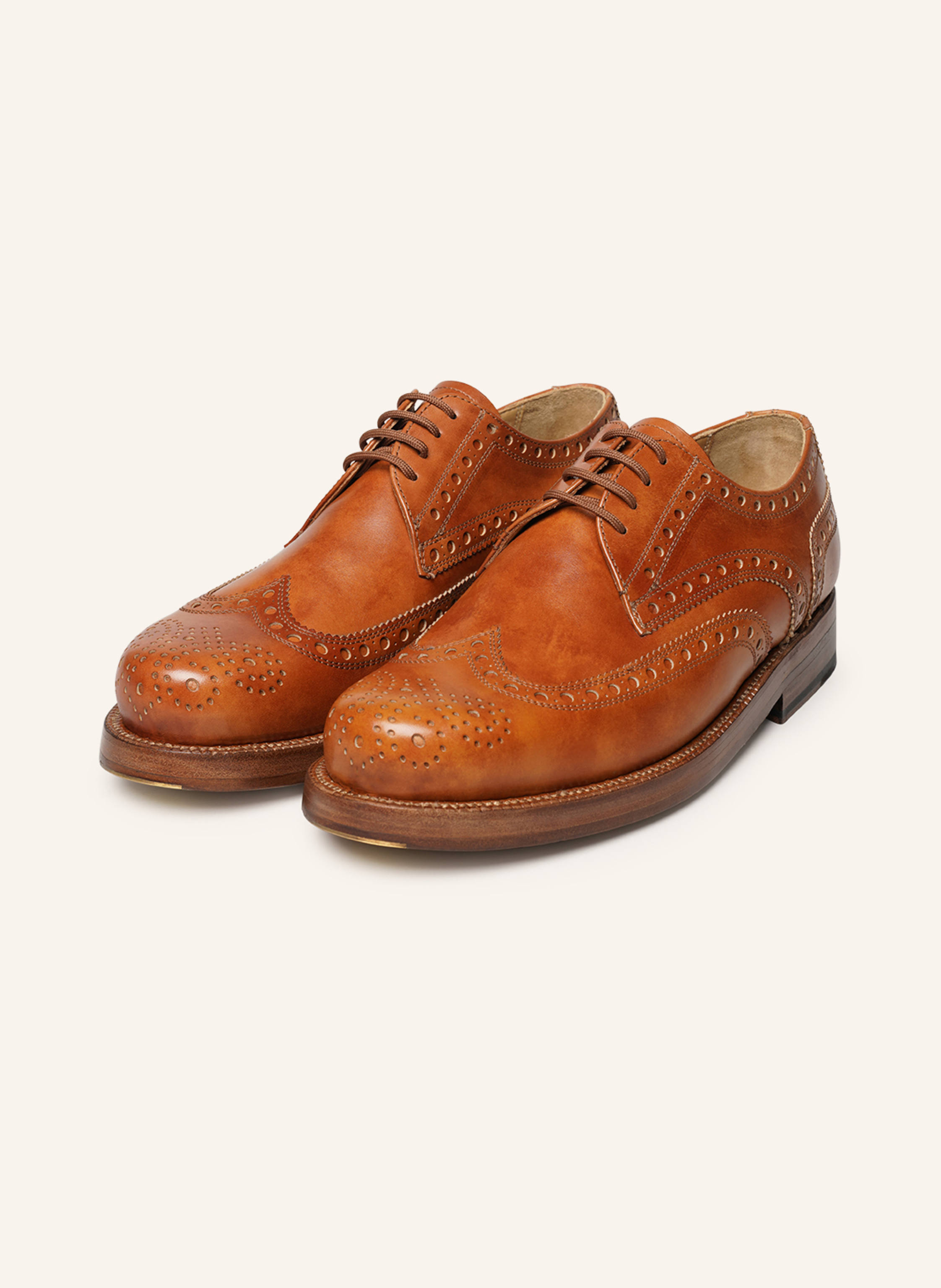 Heinrich Dinkelacker Rio Full-Brogue TC cognac