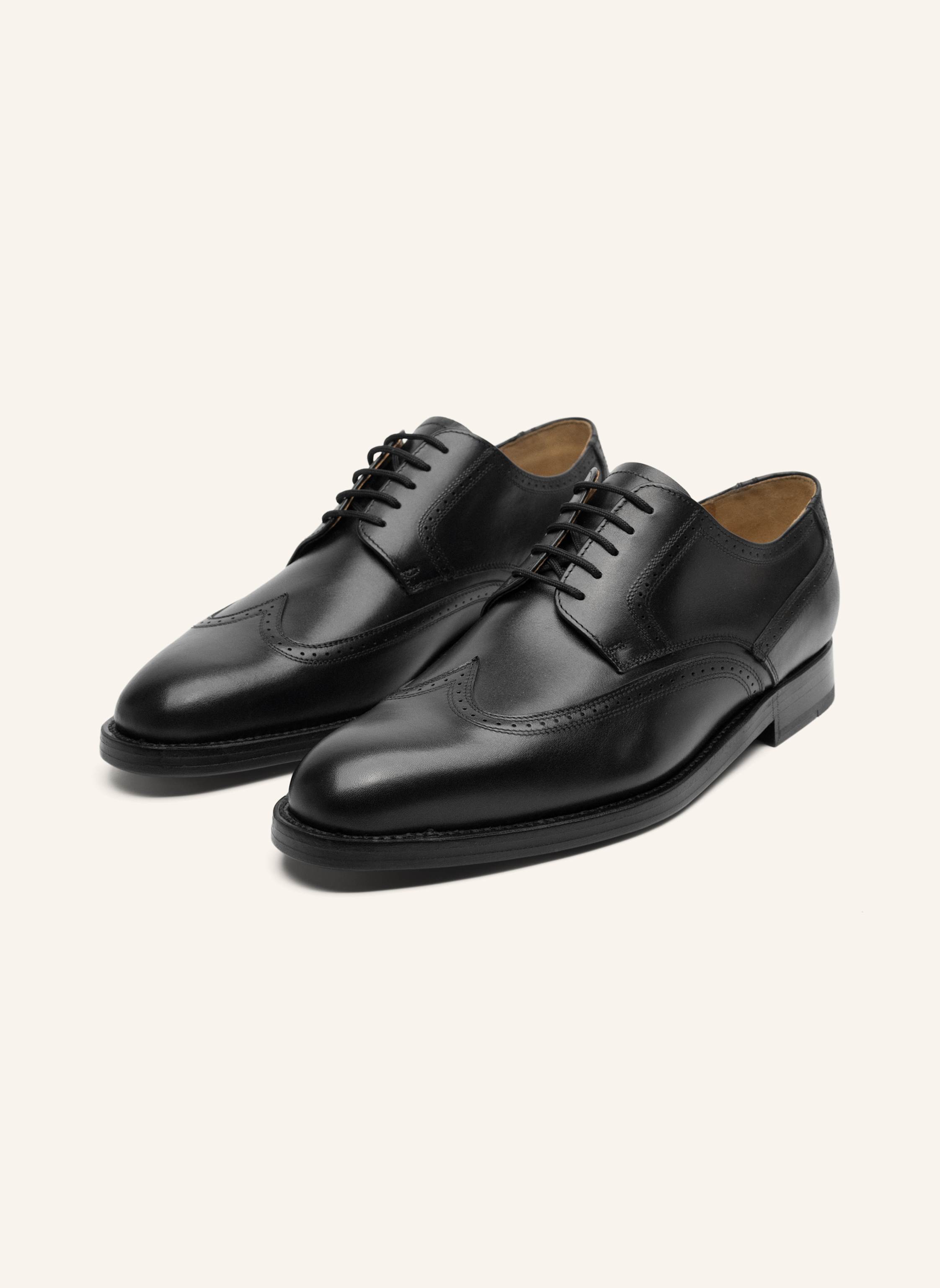 Heinrich Dinkelacker Luzern Full-Brogue BC schwarz