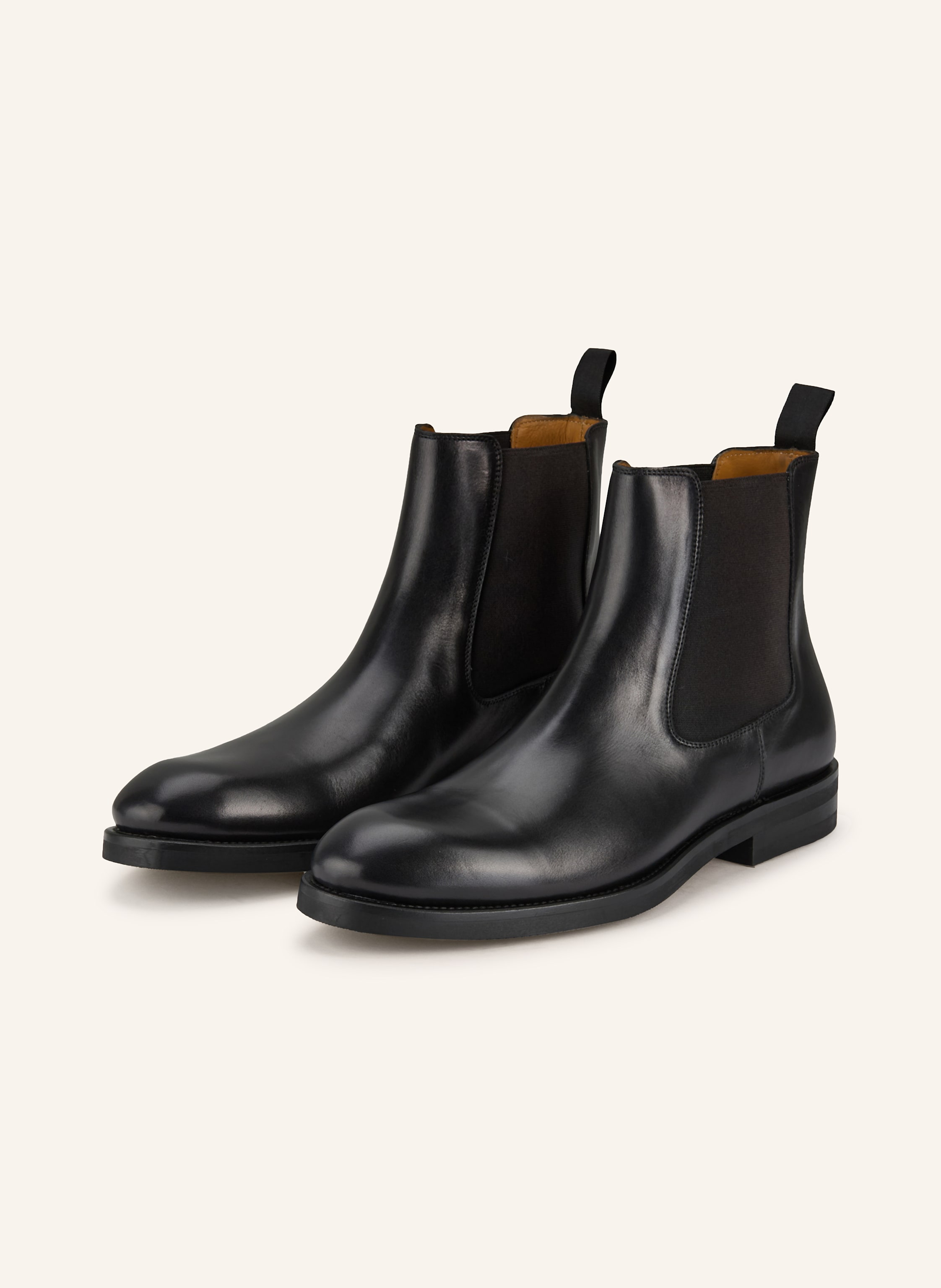 Magnanni Chelsea-Boots schwarz