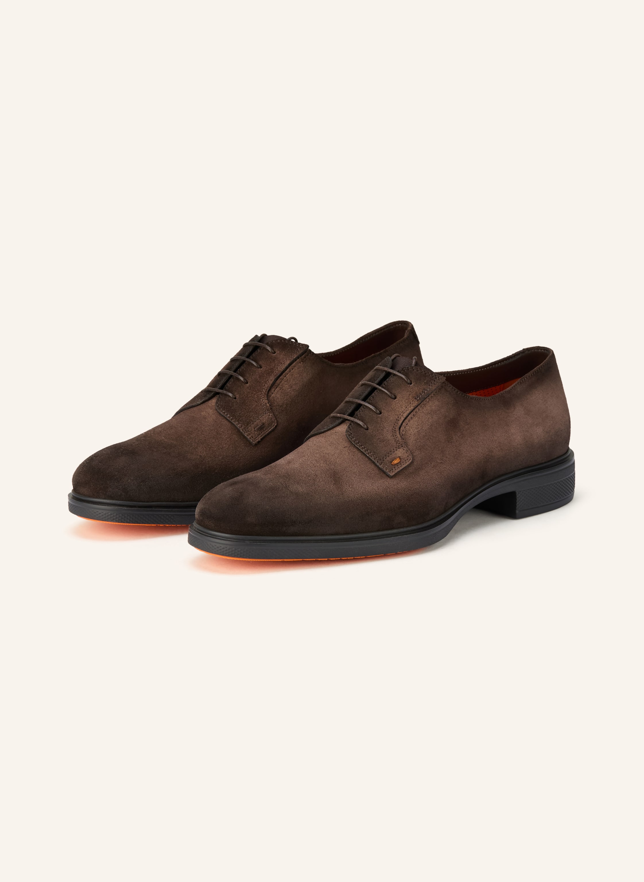 Santoni Schnürer Easy Revlo braun