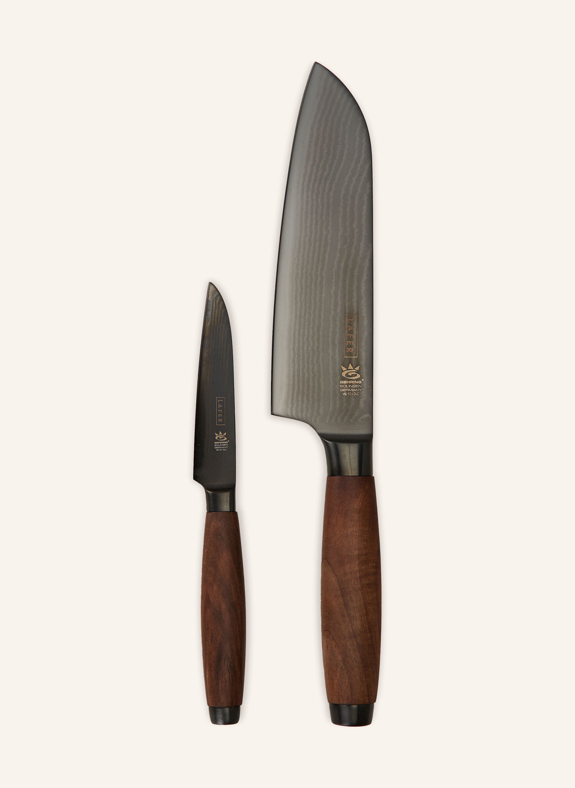 Johann Lafer Edition Set Santoku und Gemüsemesser