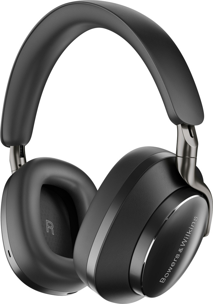 Bowers & Wilkins Px8: Over-Ear-Kopfhörer in Schwarz mit Aluminiumbügeln und Lederpolstern
