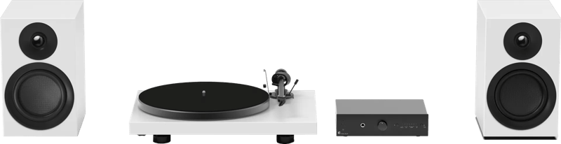 Pro-Ject Colourful Audio System E weiß