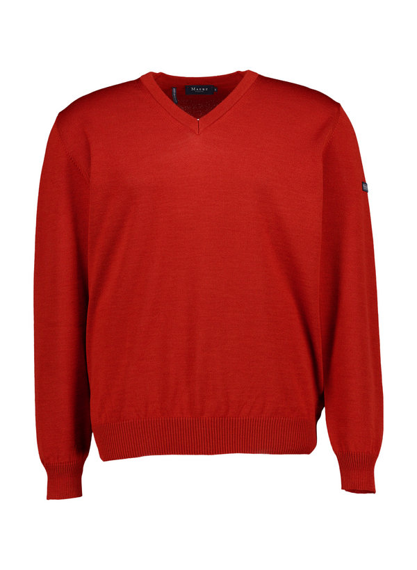 MAERZ Muenchen Pullover Merinowolle rot