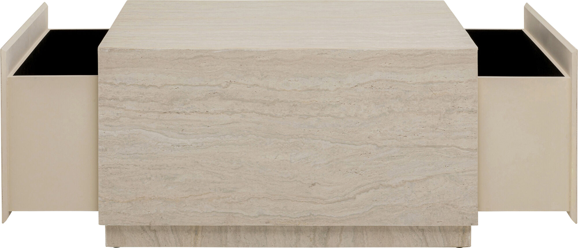 KARE Couchtisch Travertino Trunk