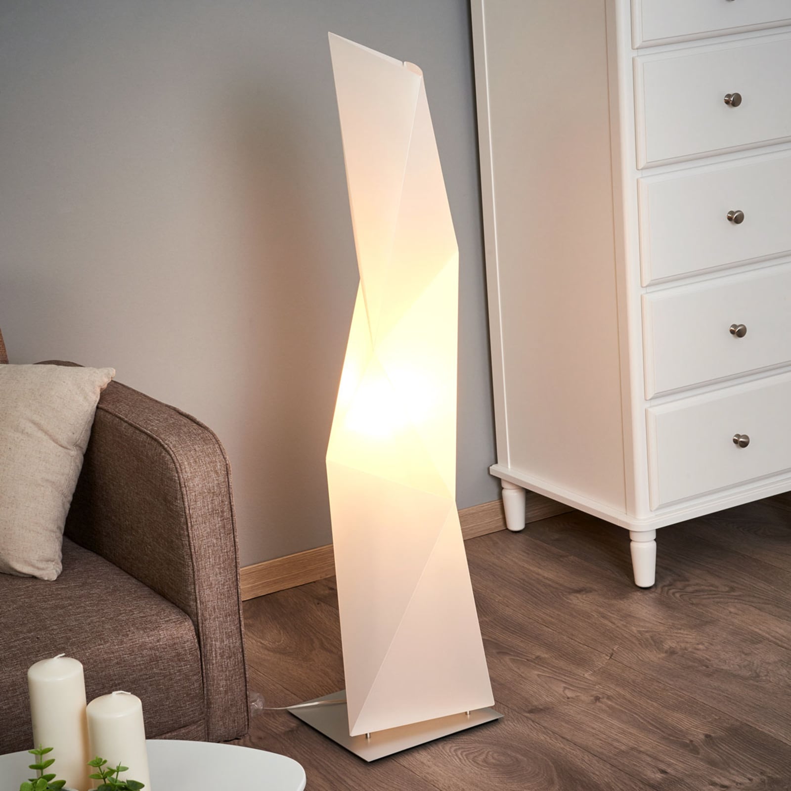 Slamp Diamond Design-Stehleuchte, 111 cm