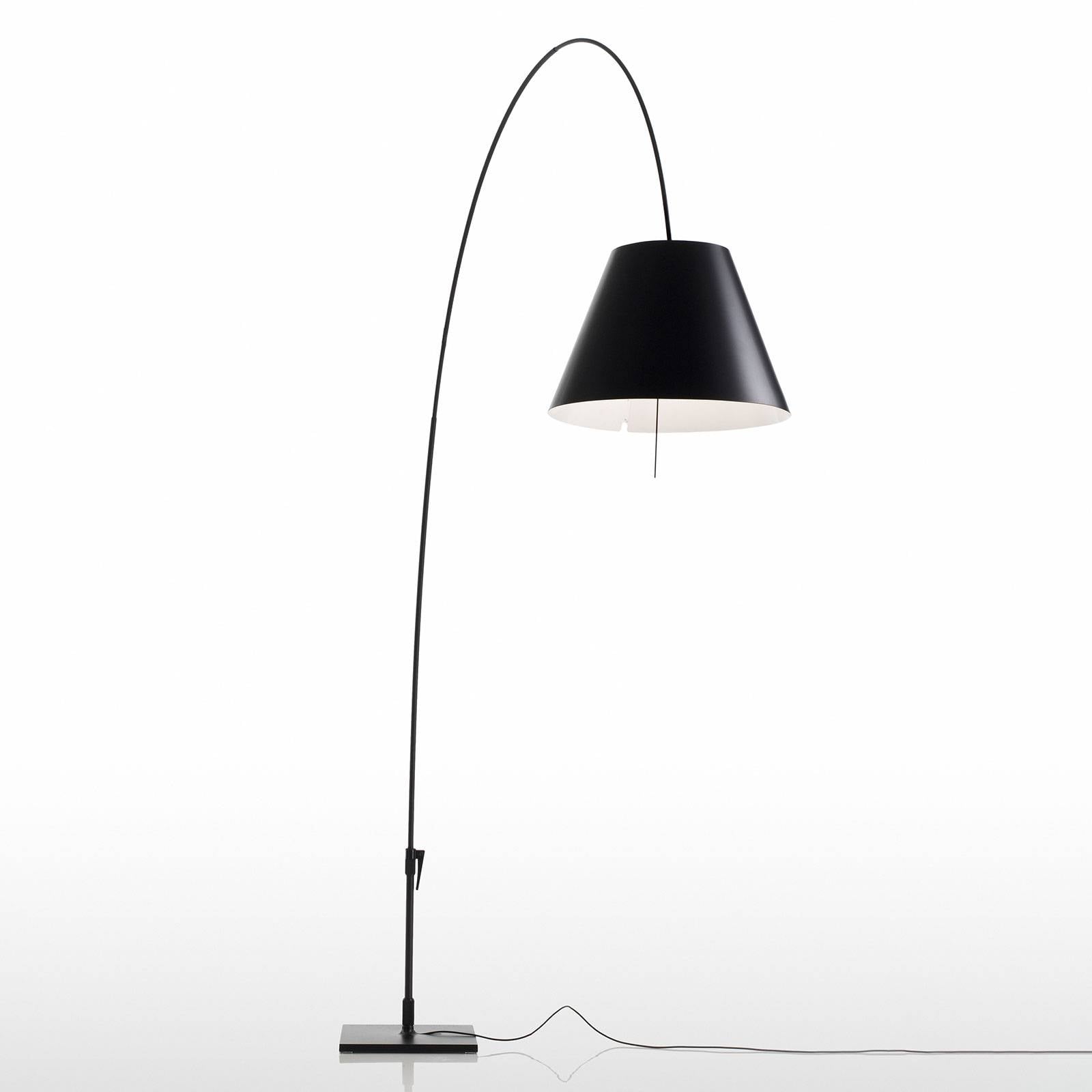 Luceplan Lady Costanza, schwarz, dimmbar