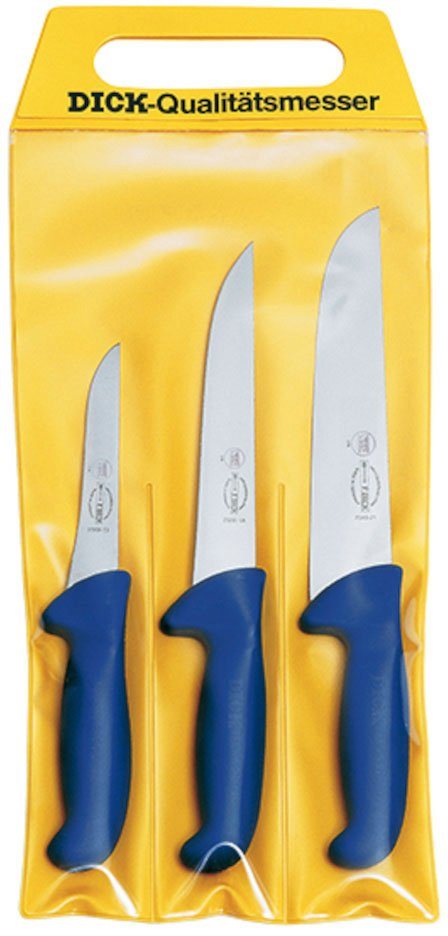 F. DICK Messer-Set ErgoGrip 3-teilig