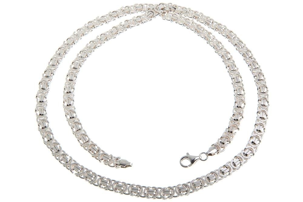 Silberkettenstore flach 6 mm