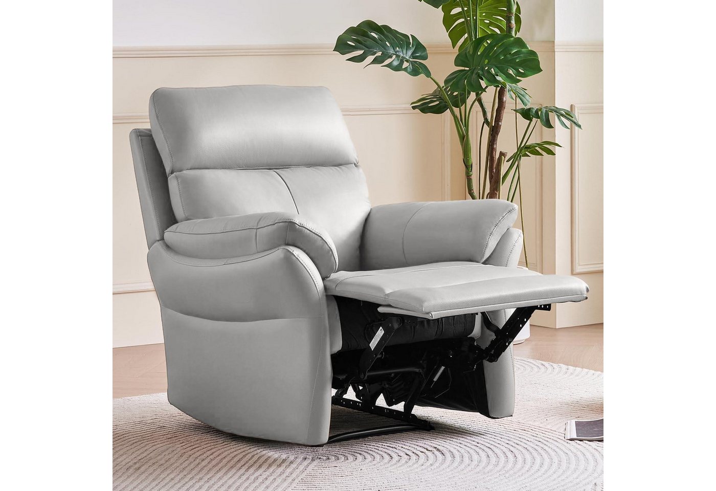 LuxusKollektion Relaxsessel Echtleder