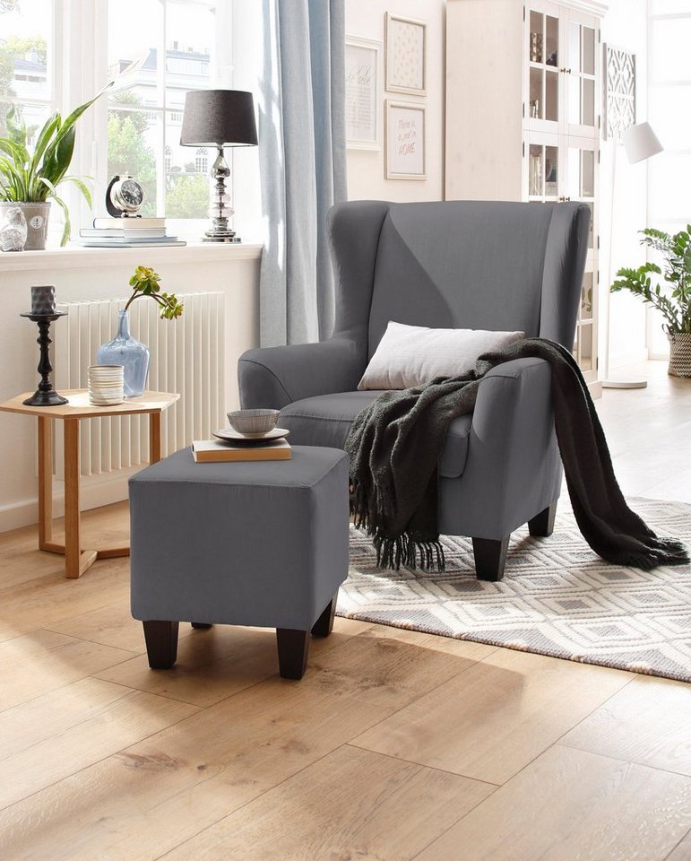 OTTO home Ohrensessel CHILLY mit Hocker