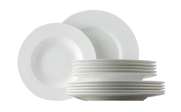 Rosenthal Jade Tafelset 12 Teile weiß