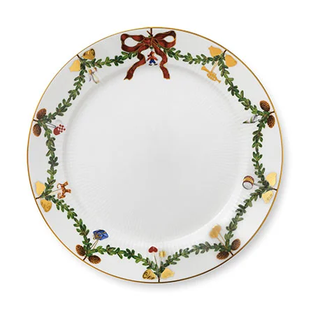 Royal Copenhagen Star Fluted Christmas Teller 27 cm